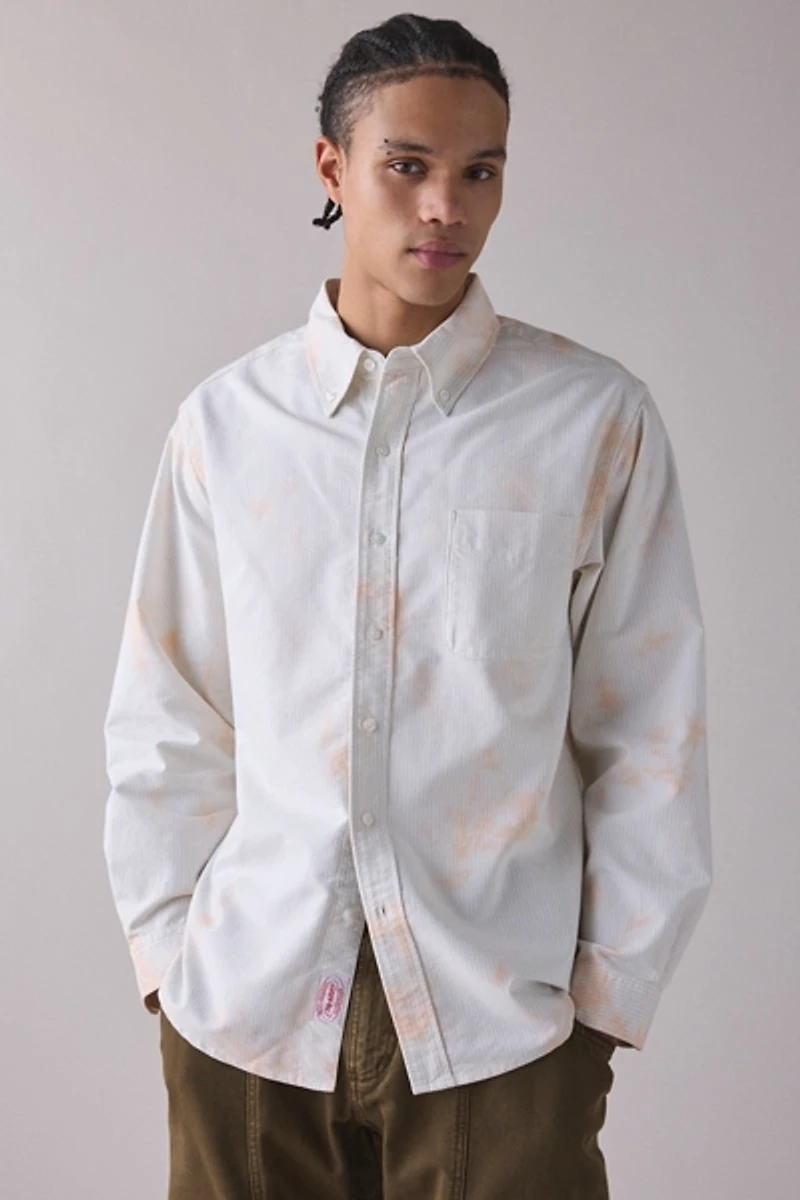 Gramicci Classic Bleach-Dyed Oxford Shirt