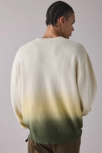 Gramicci Sunfade Dip-Dyed Crew Neck Sweater