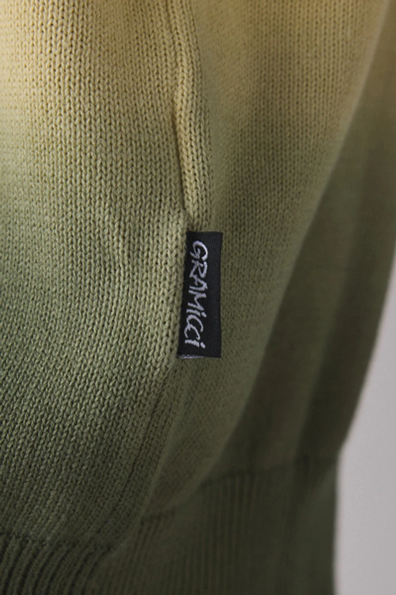 Gramicci Sunfade Dip-Dyed Crew Neck Sweater