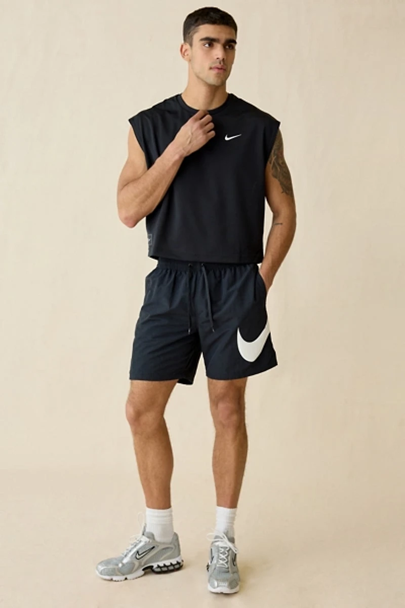 Nike Cropped Mesh Tank Top