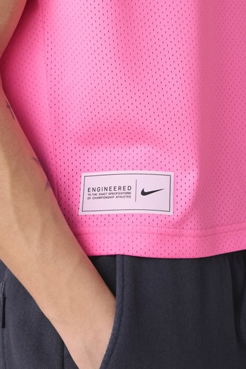 Nike Cropped Mesh Tank Top