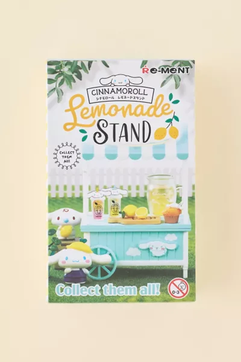 Re-Ment Sanrio Hello Kitty Cinnamoroll Lemonade Stand Series Blind Box Figure