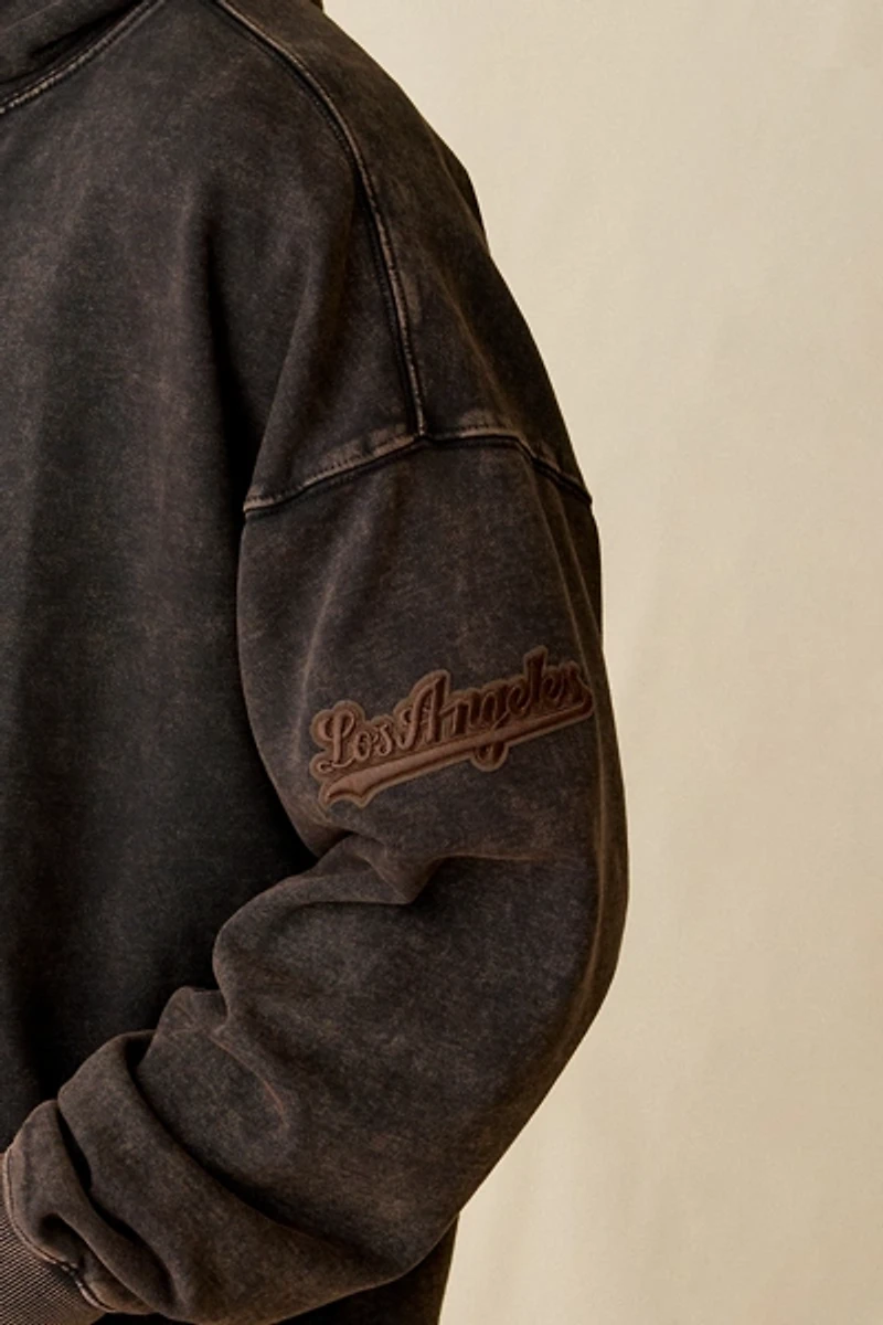 Pro Standard MLB Los Angeles Dodgers Washed Hoodie Sweatshirt