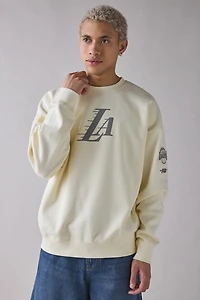 Pro Standard NBA Los Angeles Lakers Graphic Oversized Crew Neck Sweatshirt