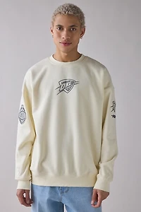 Pro Standard NBA Oklahoma City Thunder Team Logo Graphic Crew Neck Sweatshirt