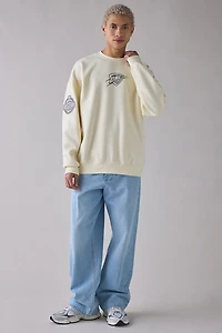 Pro Standard NBA Oklahoma City Thunder Team Logo Graphic Crew Neck Sweatshirt