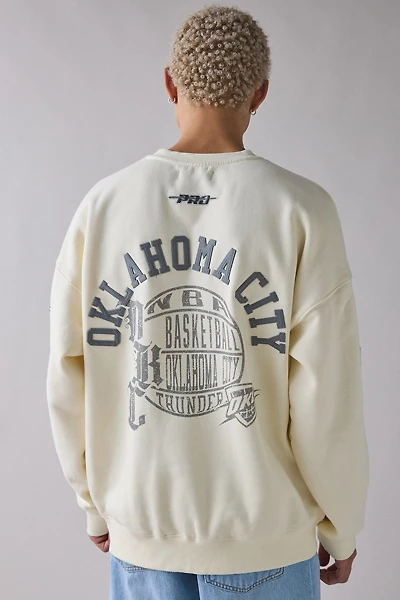 Pro Standard NBA Oklahoma City Thunder Team Logo Graphic Crew Neck Sweatshirt