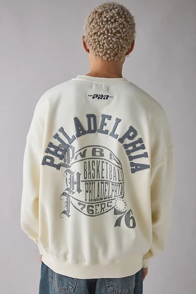 Pro Standard NBA Philadelphia 76ers Team Logo Graphic Crew Neck Sweatshirt