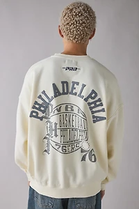 Pro Standard NBA Philadelphia 76ers Team Logo Graphic Crew Neck Sweatshirt