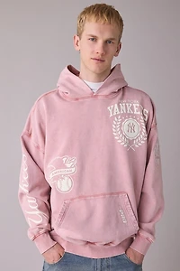 Pro Standard MLB New York Yankees Street Team Graphic Washed Hoodie Sweatshirt