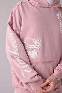 Pro Standard MLB New York Yankees Street Team Graphic Washed Hoodie Sweatshirt