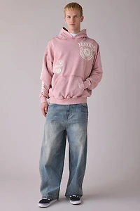 Pro Standard MLB New York Yankees Street Team Graphic Washed Hoodie Sweatshirt