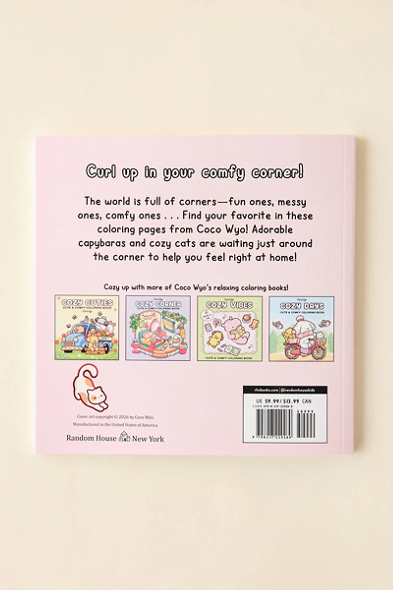 Cute & Comfy Coloring Book For Adults And Kids By Coco Wyo