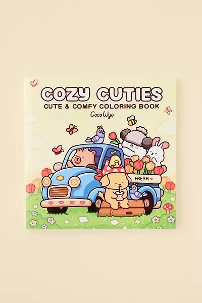 Cute & Comfy Coloring Book For Adults And Kids By Coco Wyo