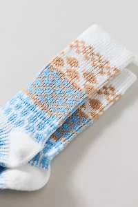 Cozy Fair Isle Knit Sock