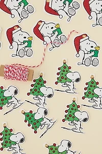 Peanuts Snoopy Shaped Holiday Gift Tag Set