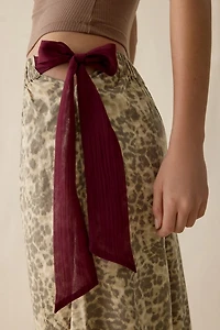 Out From Under Eat Your Heart Side-Tie Bow PJ Pants
