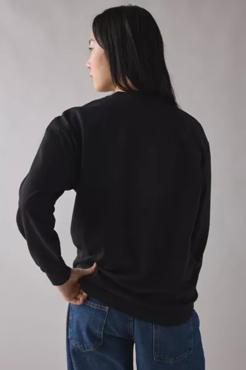 Peanuts Snoopy Jack-O-Lantern Graphic Crew Neck Pullover