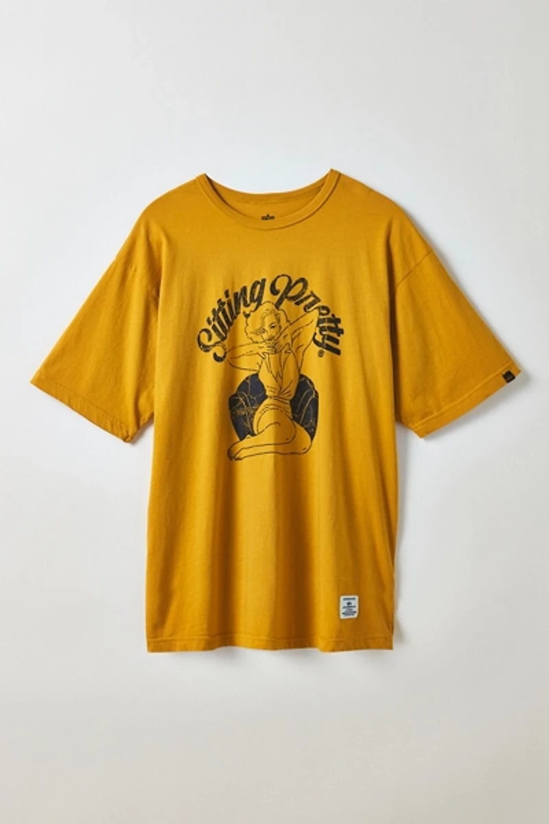 Alpha Industries Sitting Pretty Graphic Tee