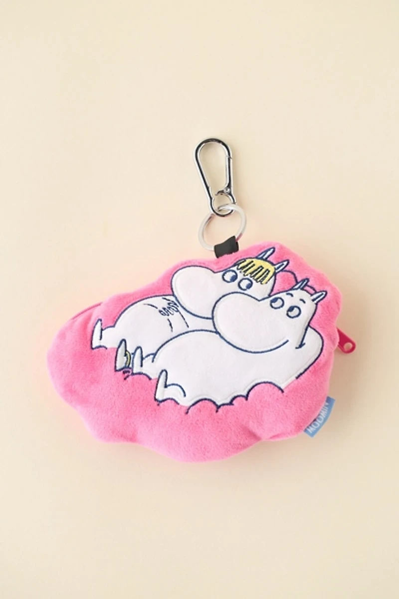 Moomin Cloud Plushie Pouch Keychain
