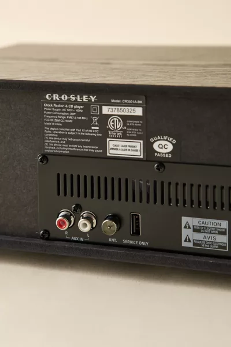Crosley Fleetwood Radio CD Player Bluetooth Speaker