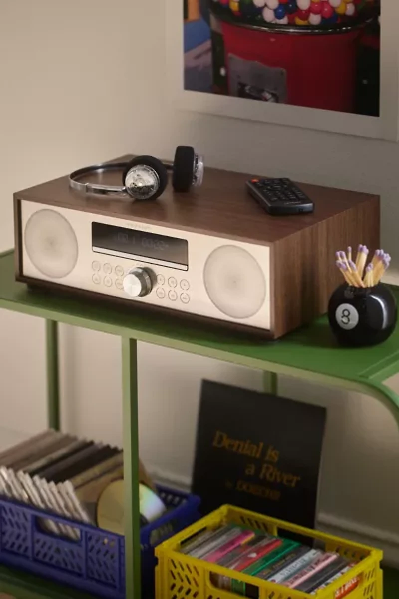 Crosley Fleetwood Radio CD Player Bluetooth Speaker