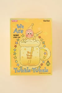 POP MART We Are Twinkle Twinkle Series Straw Glass Cup