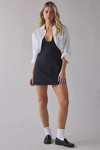 UO Guilty Pleasure Plunging V-Neck Mini Dress