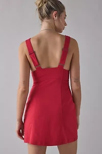 UO Guilty Pleasure Plunging V-Neck Mini Dress