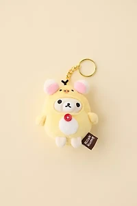 Korilakkuma San-X Original Kiiroitori Kigurumi Series Mochi Plushie Keychain