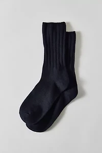 Dahlia Everyday Ribbed Crew Sock