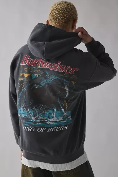 Budweiser Clydesdale Graphic Hoodie Sweatshirt