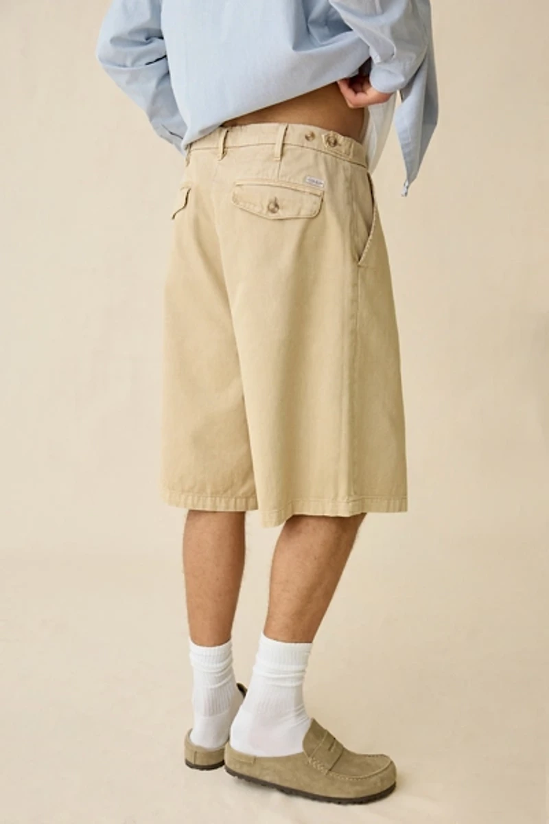 GUESS JEANS Baggy Pleated Shorts