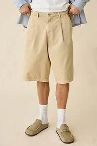 GUESS JEANS Baggy Pleated Shorts