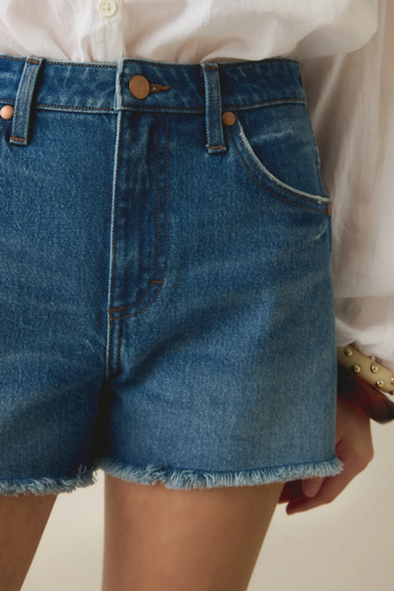 Wrangler Cowboy Cutoff Denim Short