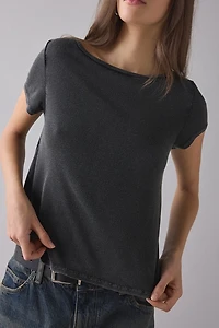 BDG Bowery Marlow Jersey Knit Short Sleeve Baby Tee