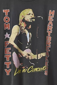 Tom Petty Live Concert Graphic Tee