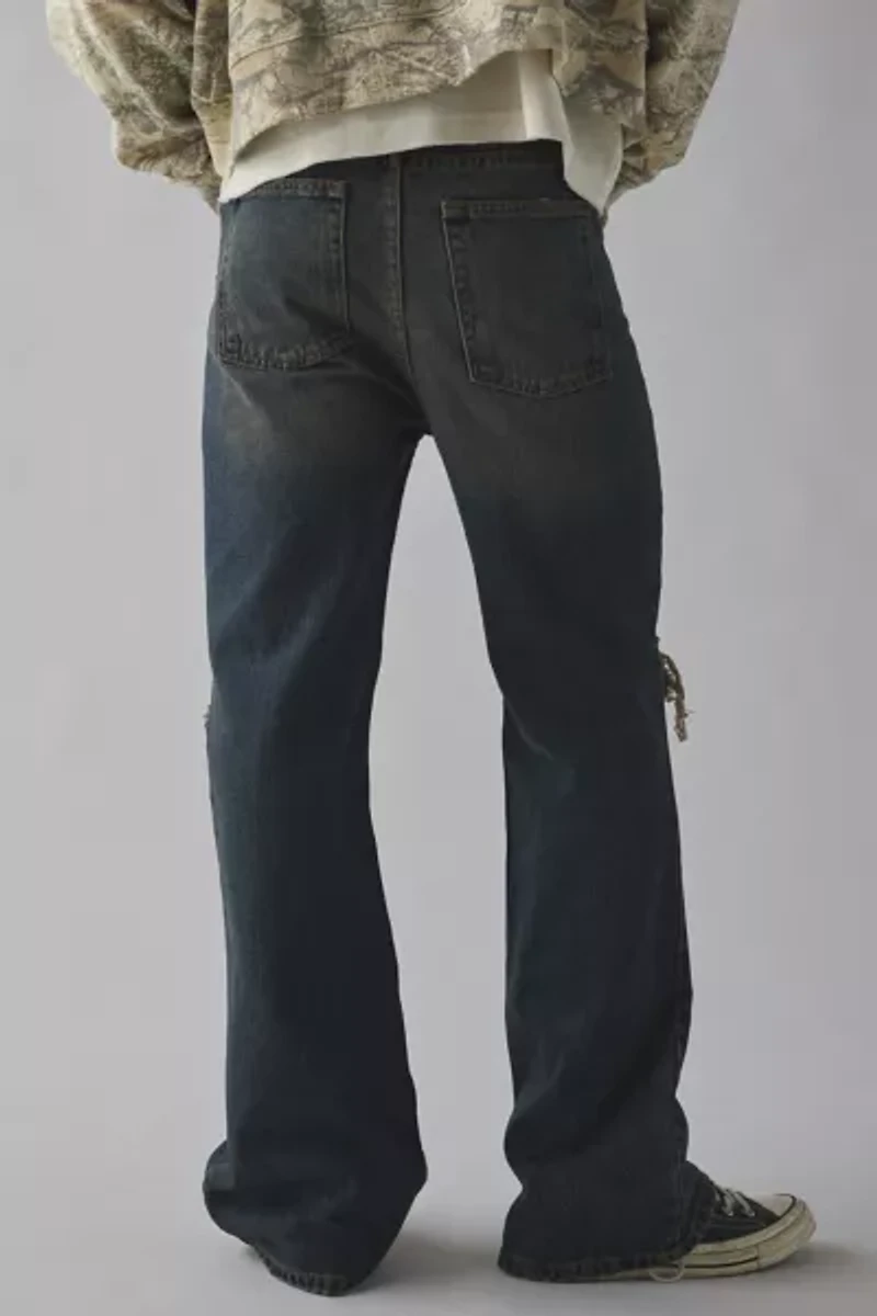 BDG Kenny Destructed Flare Jean