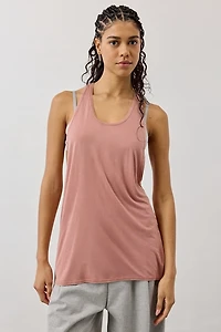 BDG Bowery Reese Jersey Knit Relaxed Racerback Tank Top