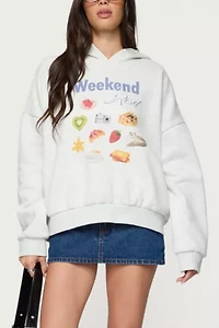 Edikted Weekend Reset Hoodie