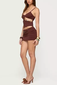 Edikted Neri Bead Cut Out Tank Top