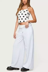 Edikted Lynne Polka Dot Tank Top
