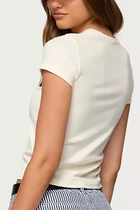 Edikted Cali Babe T Shirt