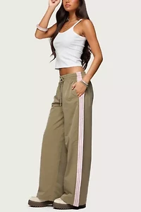 Edikted Annabella Nylon Track Pants