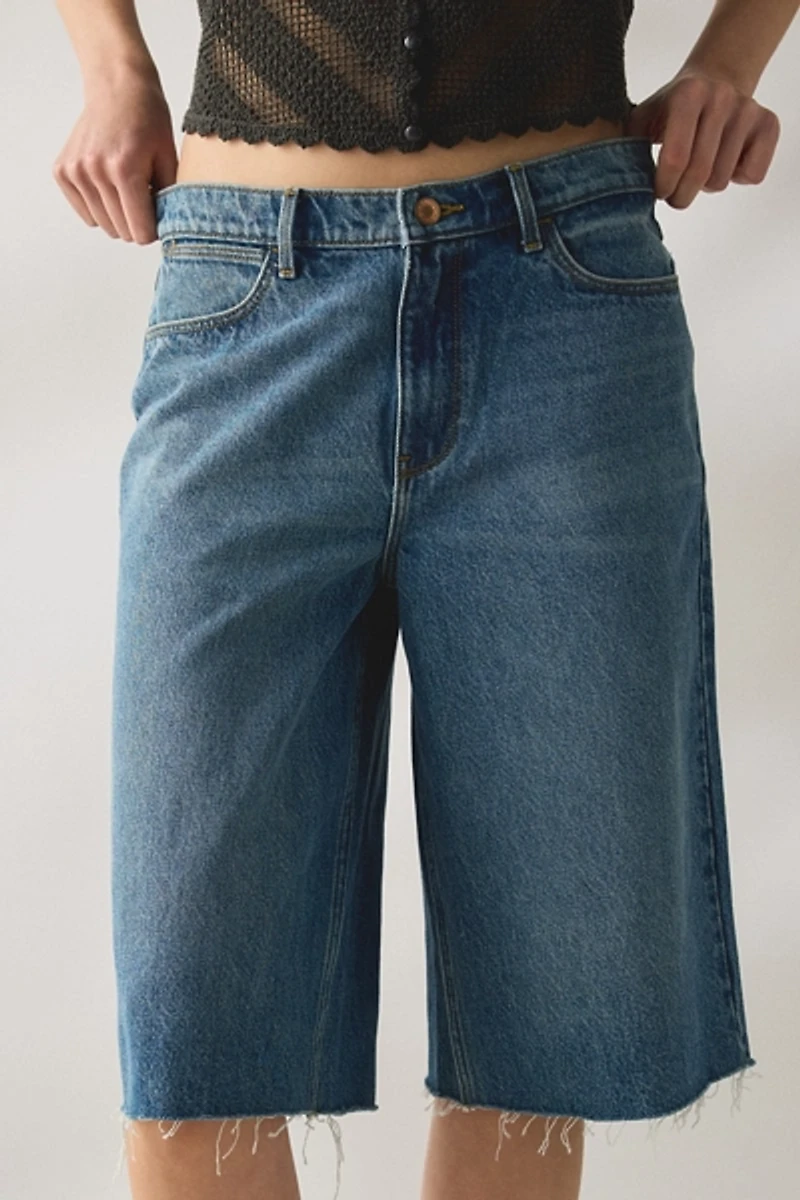 Wrangler Low-Rise Denim Jort