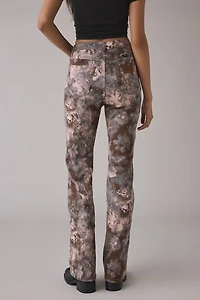 Wrangler Printed High-Rise Bootcut Jean