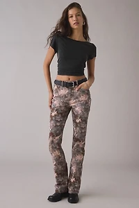 Wrangler Printed High-Rise Bootcut Jean