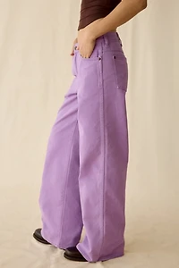 Wrangler Worldwide Ultra Soft Mid-Rise Wide Leg Jeans