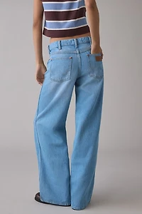 Wrangler Worldwide Ultra Soft Mid-Rise Wide Leg Jean