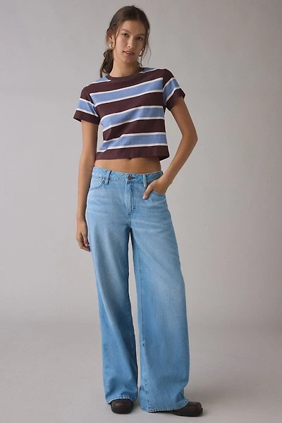 Wrangler Worldwide Ultra Soft Mid-Rise Wide Leg Jean